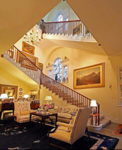 The front room at Fox Hall, Holly Holden's Historic House in CT