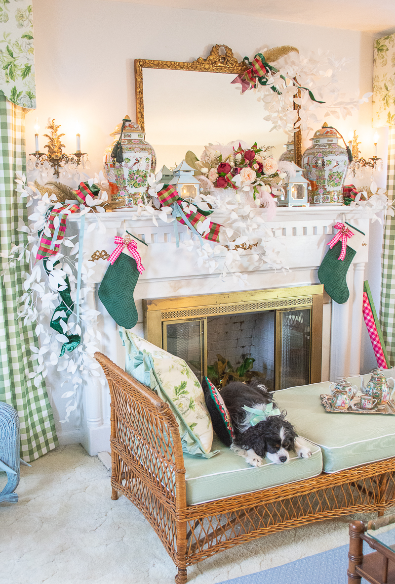 An Elf Approved Preppy Chinoiserie Christmas - Pender & Peony - A