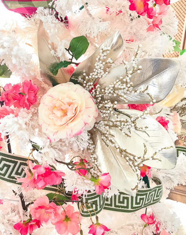 How to Make Custom Christmas Tree Picks & Sprays Pender & Peony A