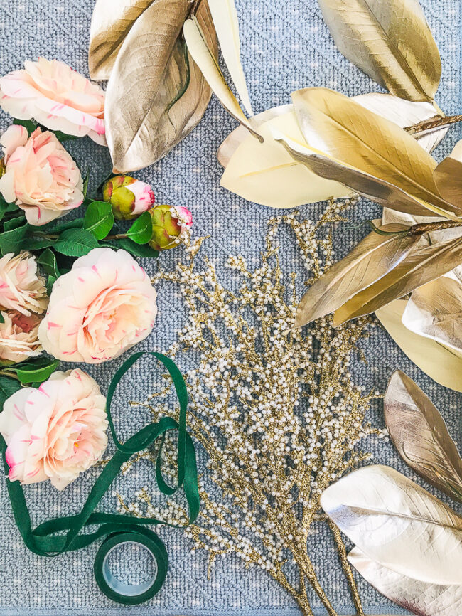 How to Make Custom Christmas Tree Picks & Sprays Pender & Peony A