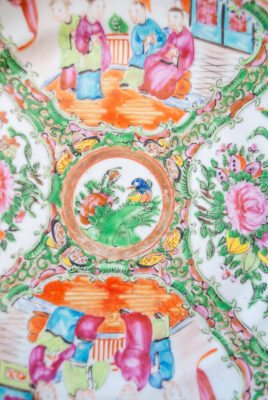 Detail of late 19th-early 20th century plate