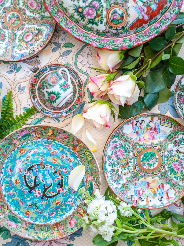 Rose Medallion 101: Building a Collection - Pender & Peony - A Southern ...