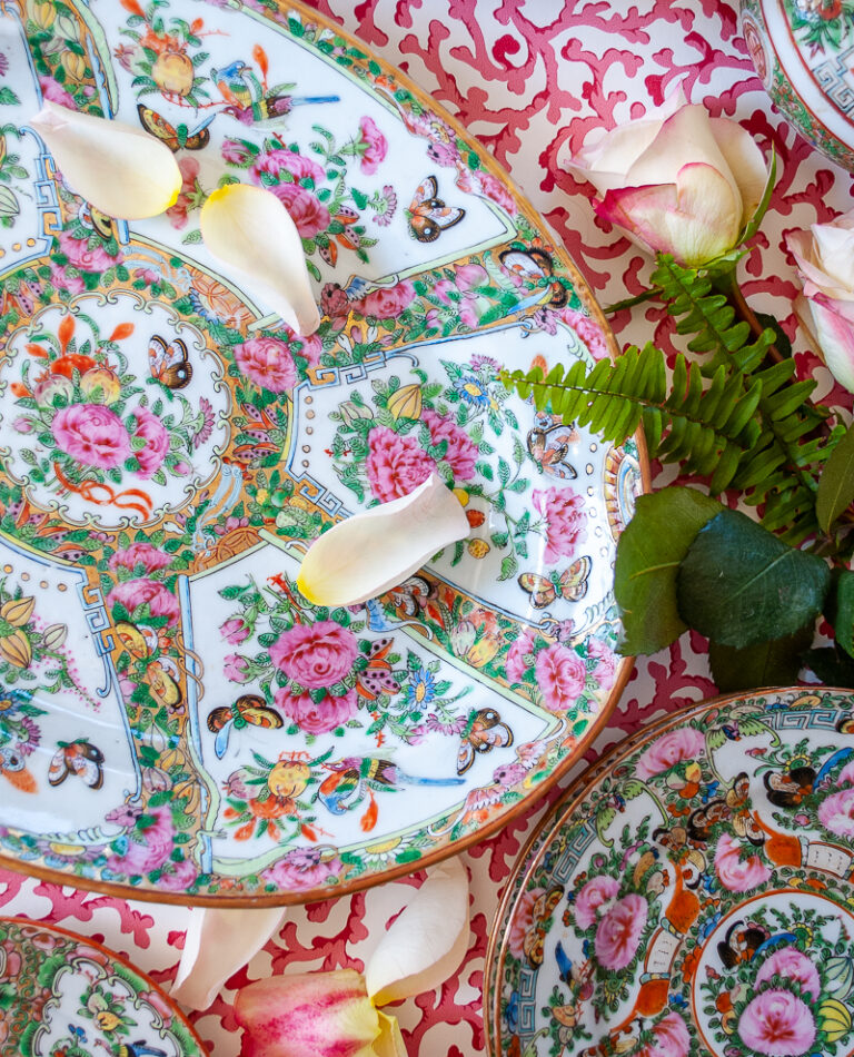 Rose Medallion 101: Building a Collection - Pender & Peony - A Southern ...