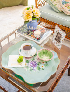 grandmillennial coffee table decor bundle