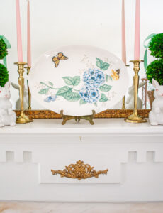 This platter from Lennox's Butterfly Meadow pattern is the perfect little touch of spring