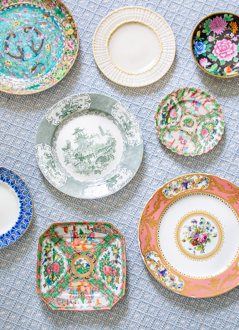 Old dinner clearance plates