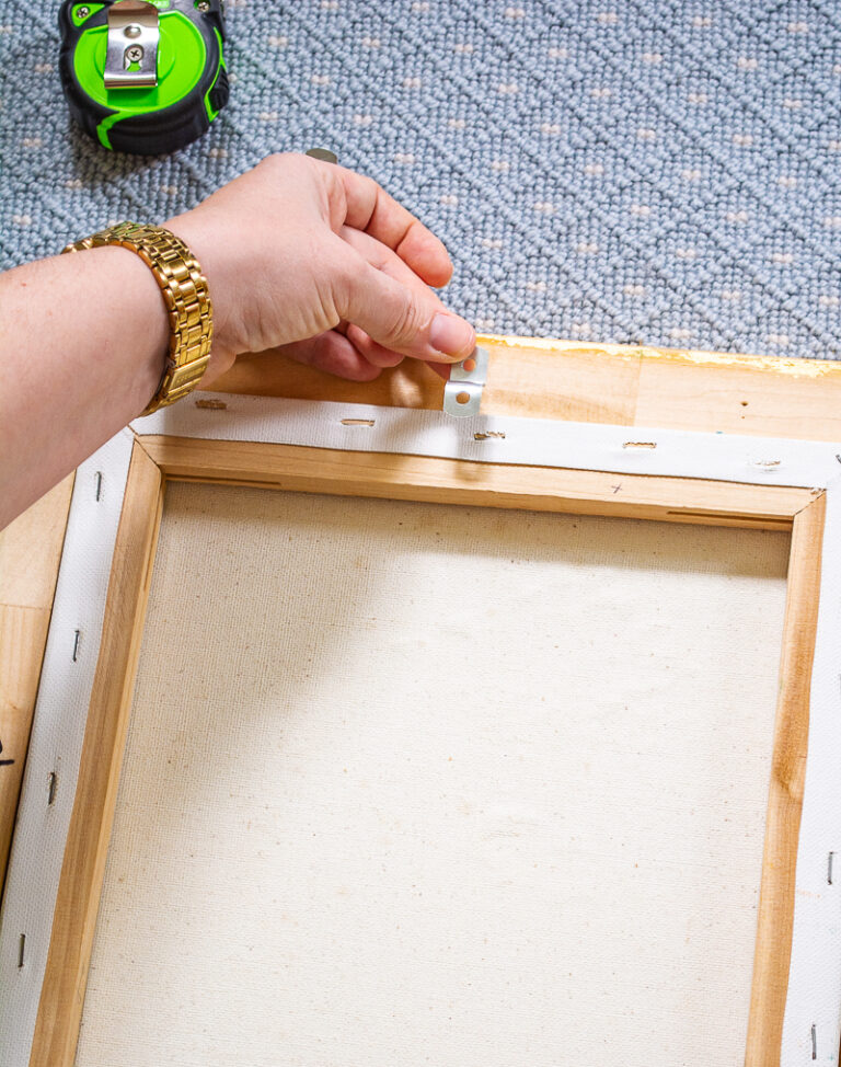 The Simple Way to Frame a Painting with Offset Clips Pender & Peony