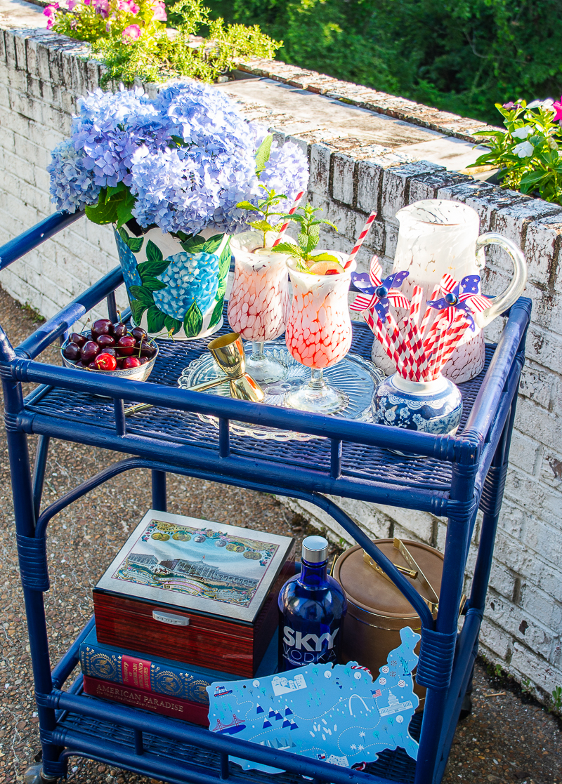 fourthofjulybarcart Pender & Peony A Southern Blog