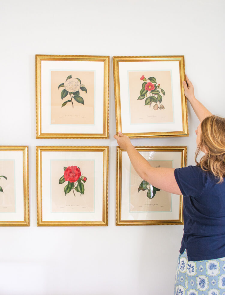 5 Tips to Hang a Grid Gallery Wall Pender & Peony A Southern Blog