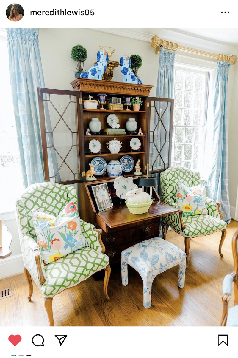 Grandmillennials use Chinoiserie you get @meredithlewis05 's amazing display