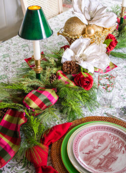 A Colorful Traditional Christmas Home Tour - Pender & Peony - A ...