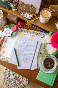 list exercise of all the activities, places, people, and things that energize me