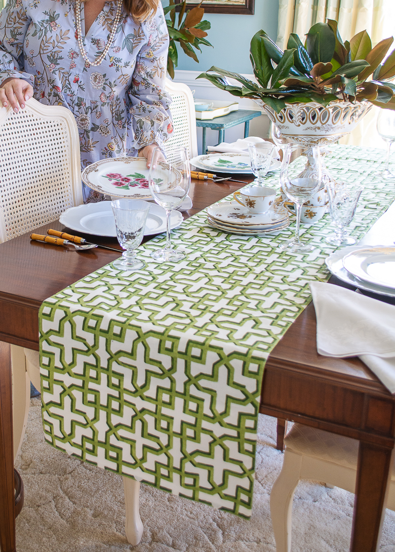 Table linens are important to keep ready for guests