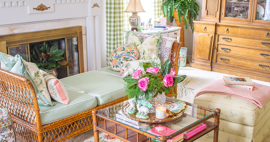 Decorate with Green Grandmillennial Style - Pender & Peony - A Southern Blog