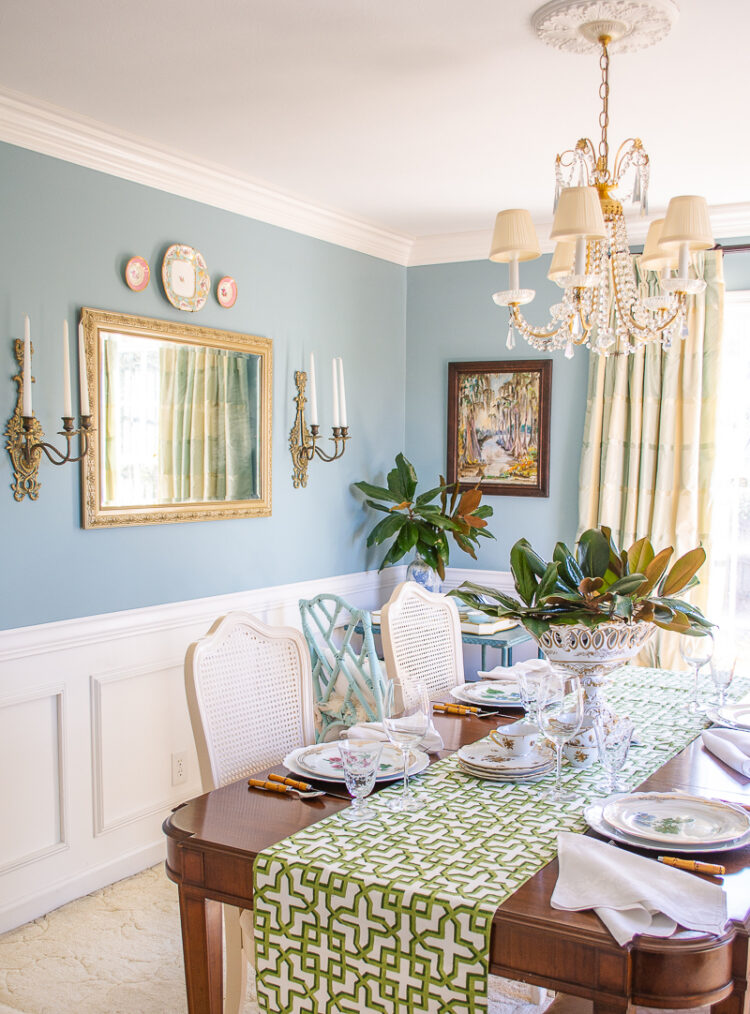 Grandmillennial Cues for Decorating with Blue - Pender & Peony - A ...