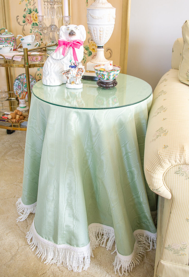 The Skirted Table Get the Look on a Budget Pender & Peony A Southern Blog
