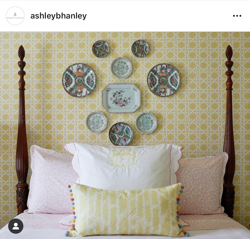 lemon walls from Ashley B Hanley Design