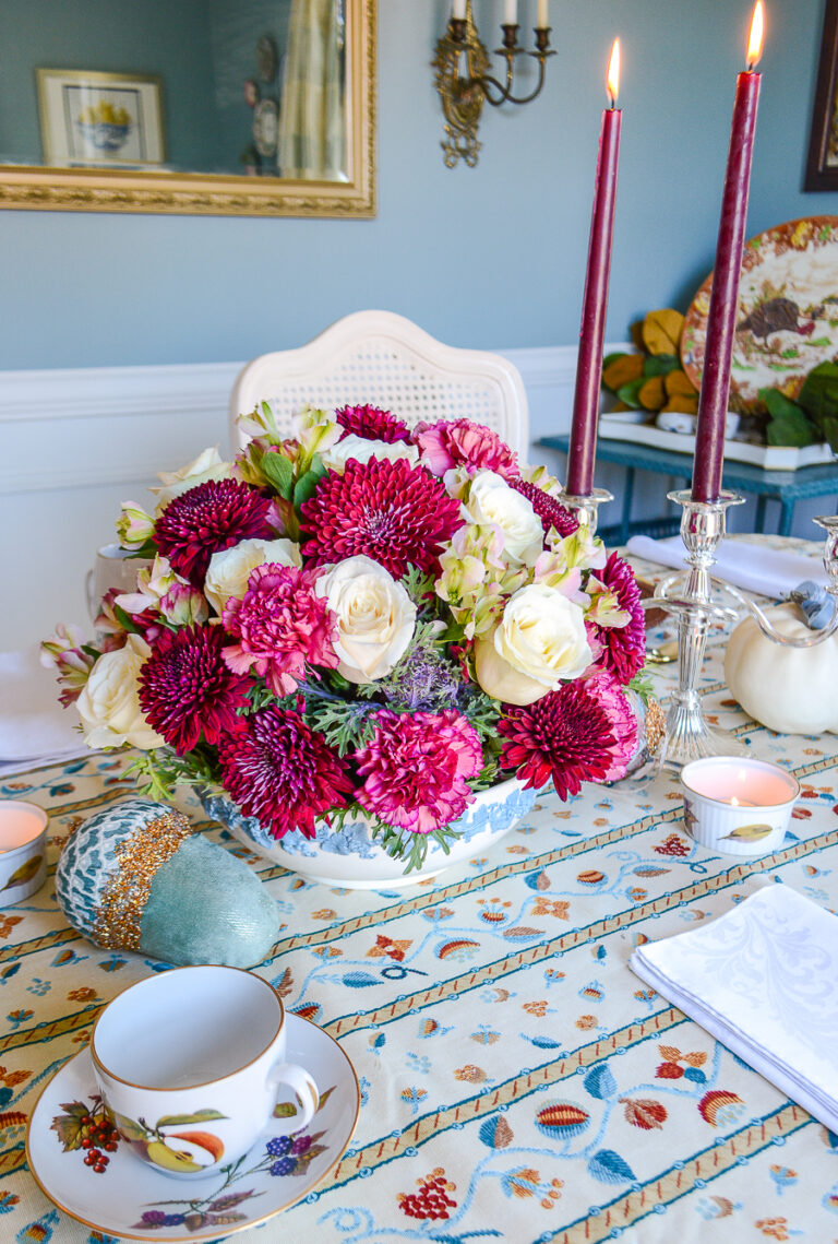 Bowl Full of Flowers - Arranging Tips - Pender & Peony - A Southern Blog