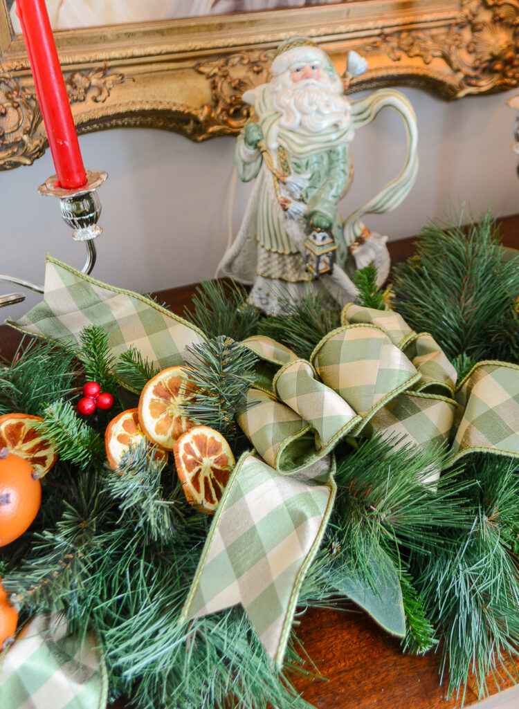 A gorgeous plaid and taupe ribbon for your holiday decor from Pender & Peony. Shop Now!