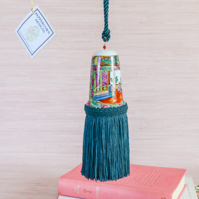 Rose Medallion Tassel