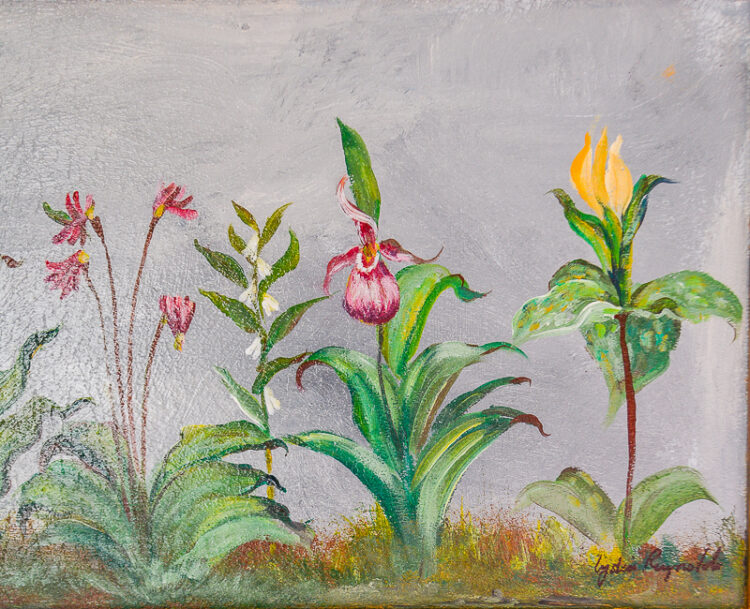 An original painting of wildflowers by TN artist Lydia Reynolds.