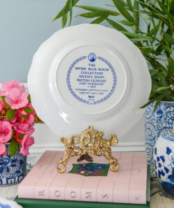 Add these pretty plates to your blue and white collection!