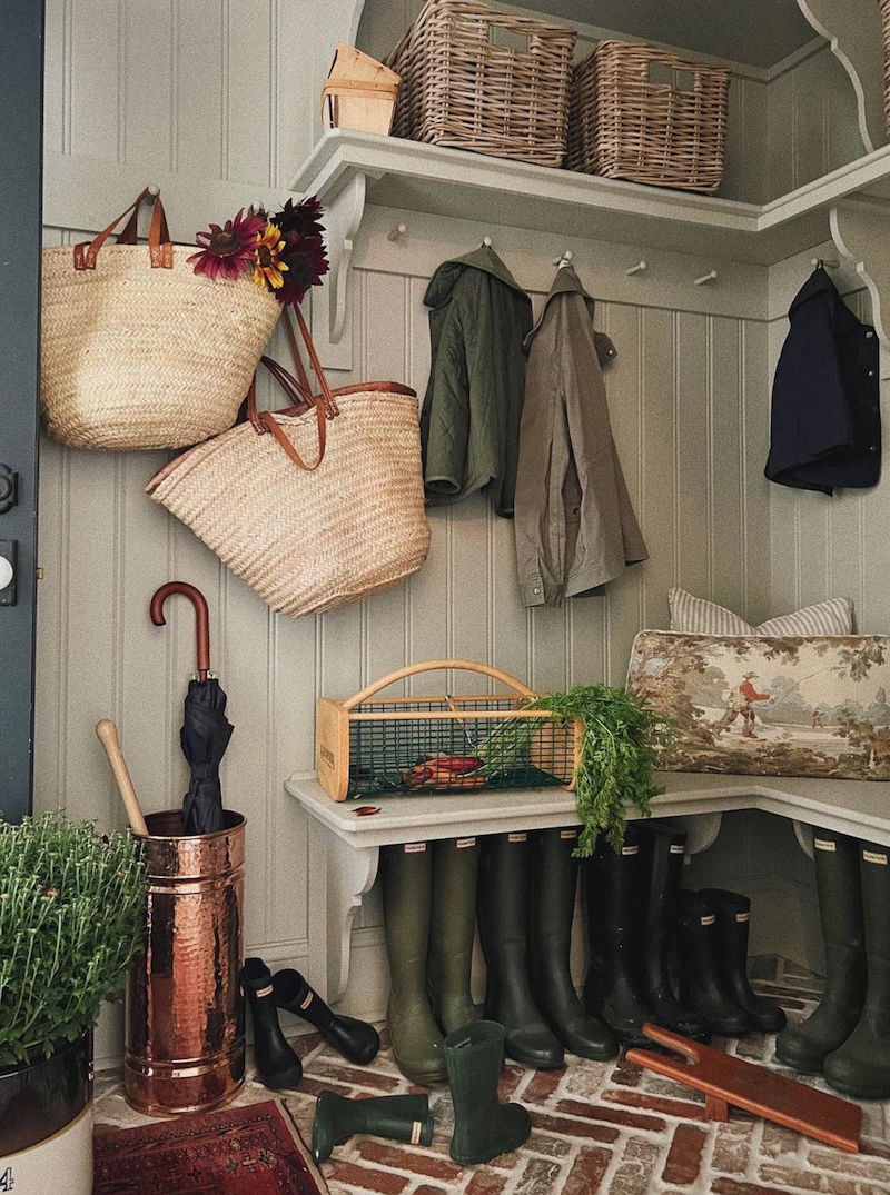 Pantry Hill mudroom - fall inspiration
