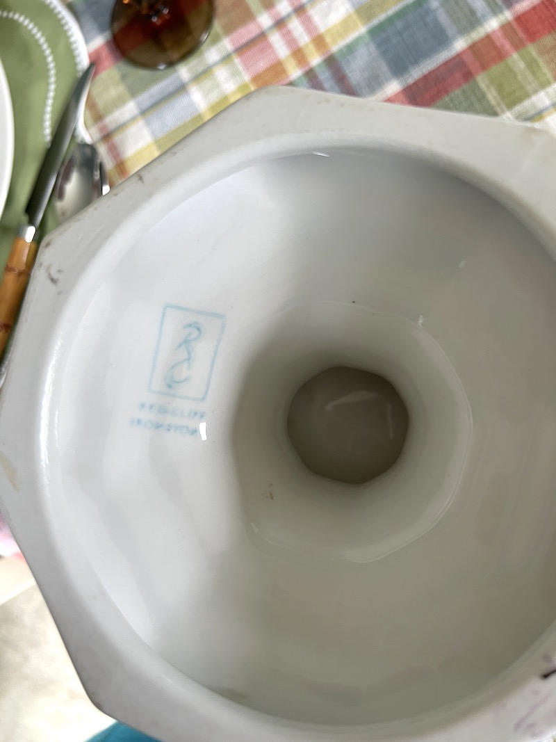 Red Cliff Ironstone Heritage Compote - Image 5