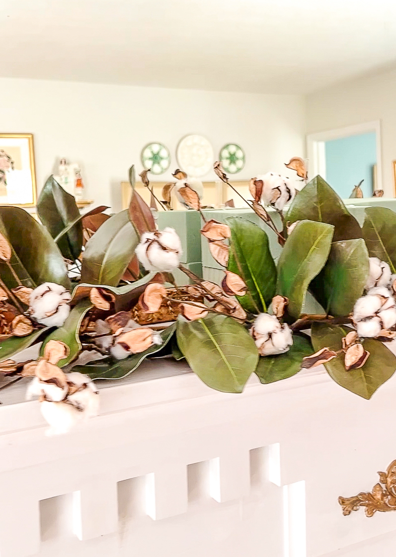 Step 2 to DIY my autumn sculptural garland