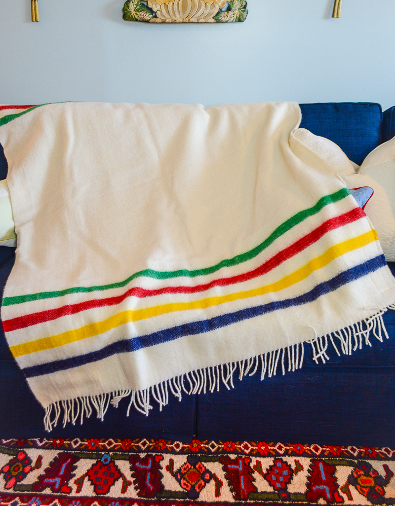 Hudson Bay Caribou Wool Blanket