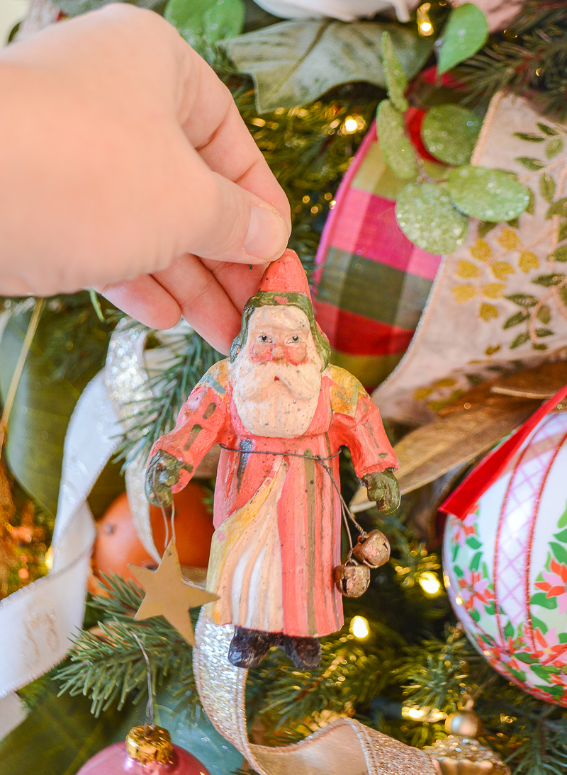 House of Hatten Santa Ornament