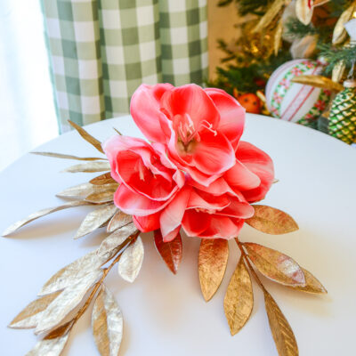 Shop this lovely vivid pink bundle of amaryllis on penderandpeony.com