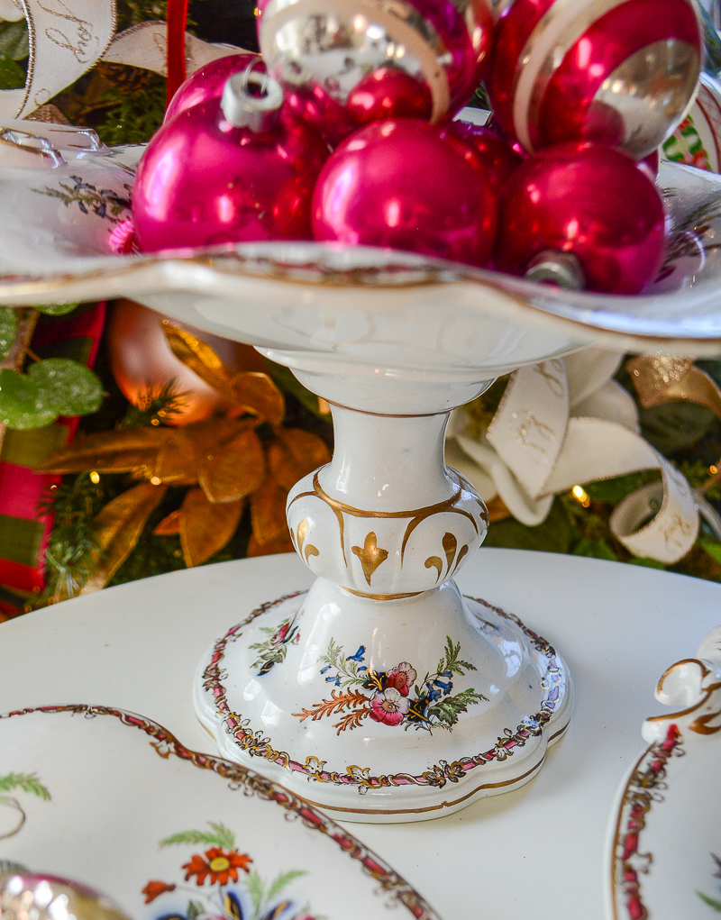 Victorian Rose Ironstone Dessert Servers - Image 7