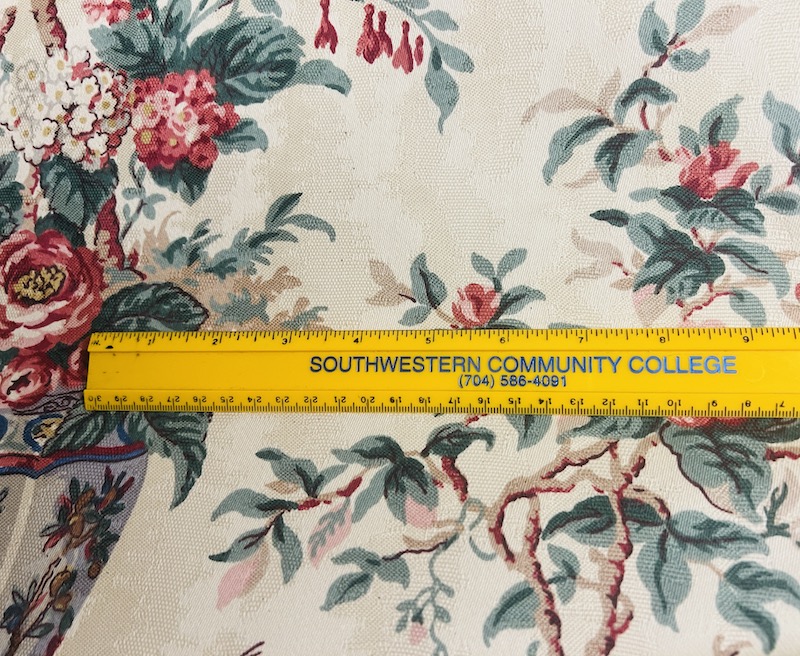 Vintage Waverly Fabric "Chelsea Porcelain" - Image 5