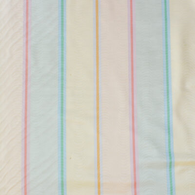 Pastel moiré stripe fabric