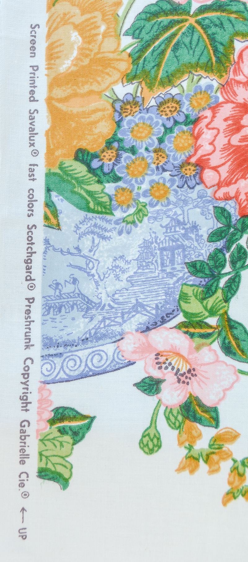 Gabrielle Cie Savalux Chintz Fabric - Pender & Peony - A