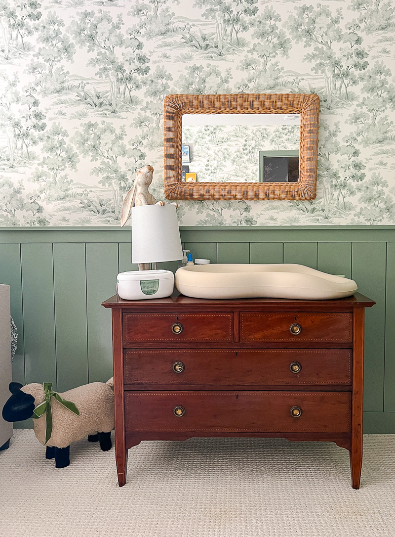 Muddy interior paint color: High Park from BM in Katherine's son's nursery
