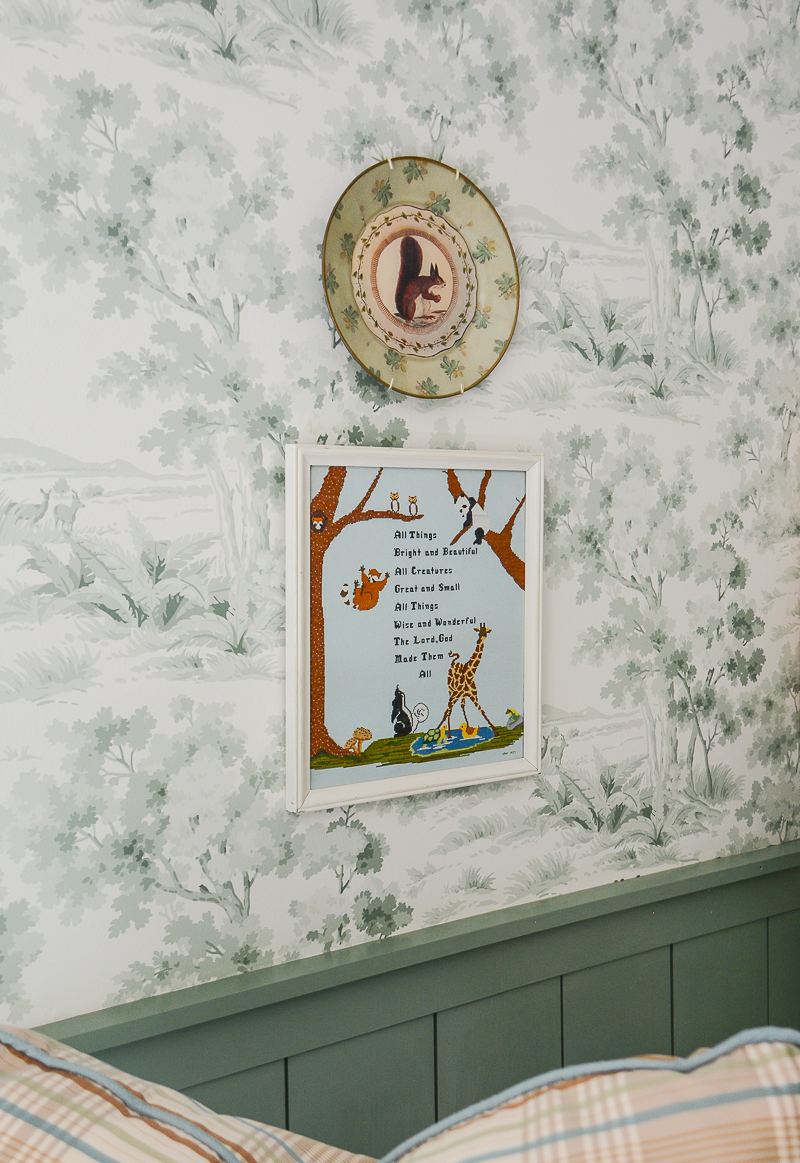 art in woodland nursery