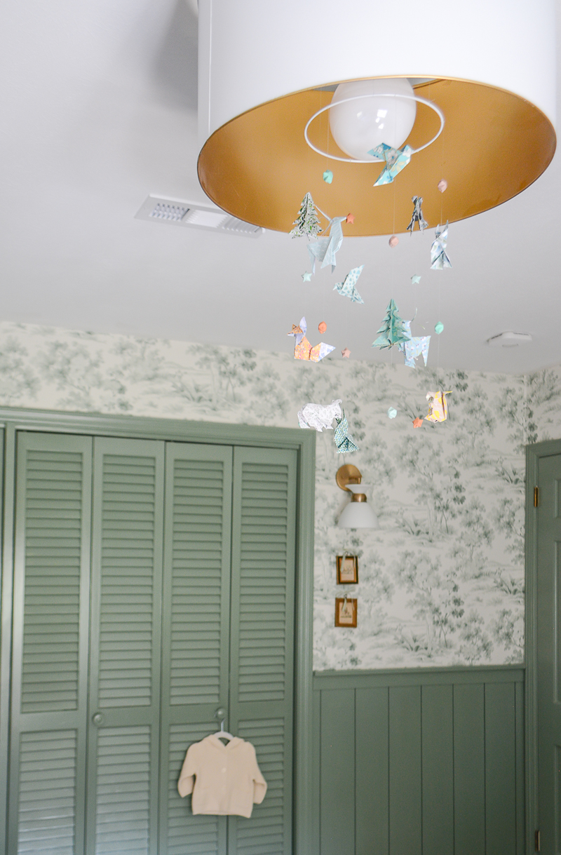 Tips for designing a nursery - add whimsy with a playful mobile