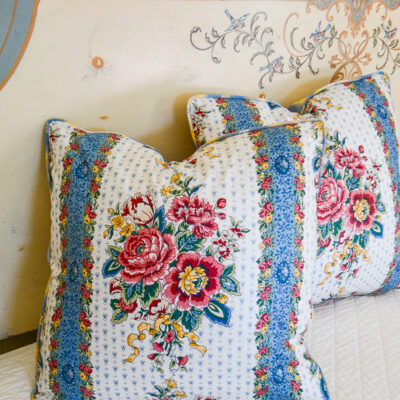 Northport Colonial chintz pillow shams - P&P's Grandmillennial Pillow Collection