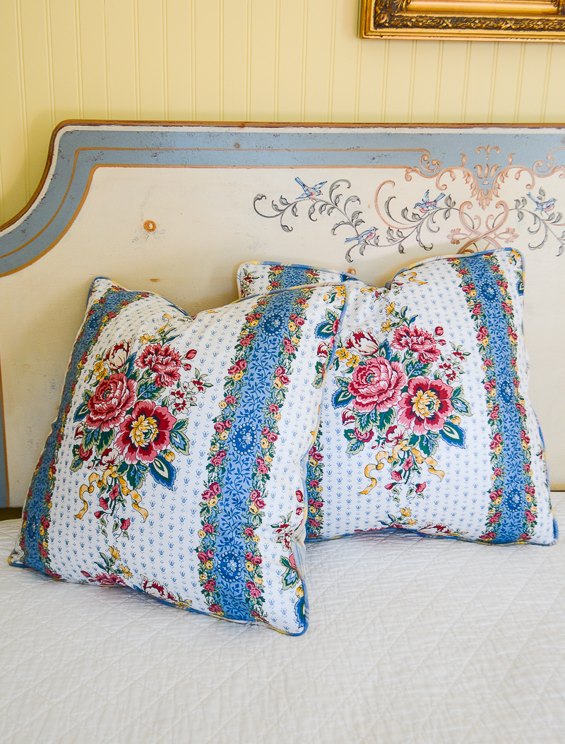 Northport Colonial chintz pillow shams - P&P's Grandmillennial Pillow Collection