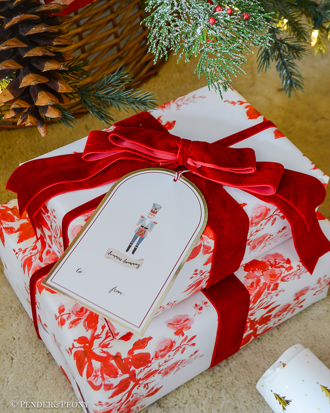 "The 12 Days of Christmas" carol gift tags