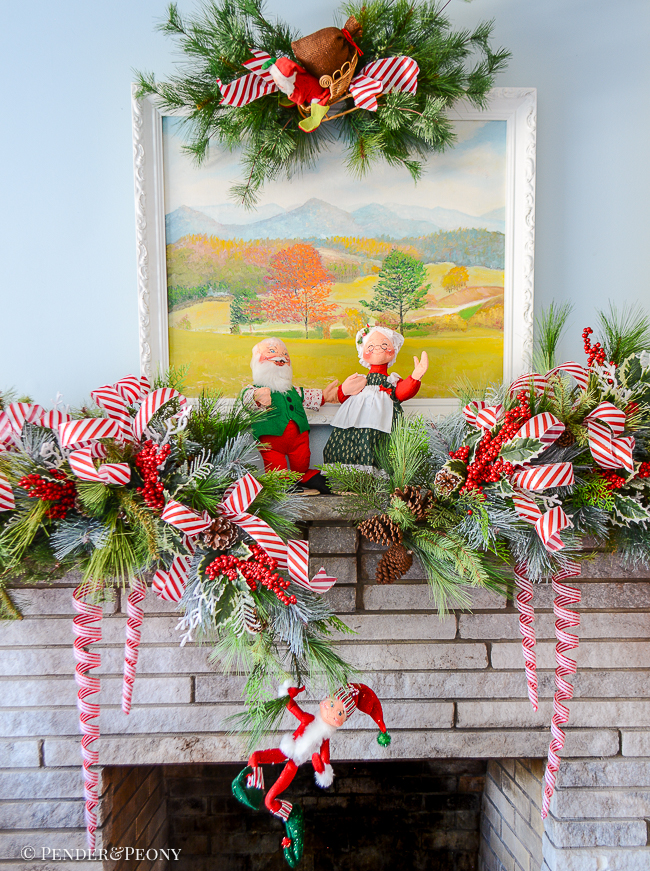 Traditional Mr. on sale and Mrs. Gingerbread Christmas Wreath