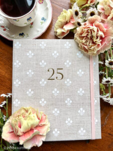 My Sugar Paper planner that inspired my phrase for the year. 2025 planning and vision.