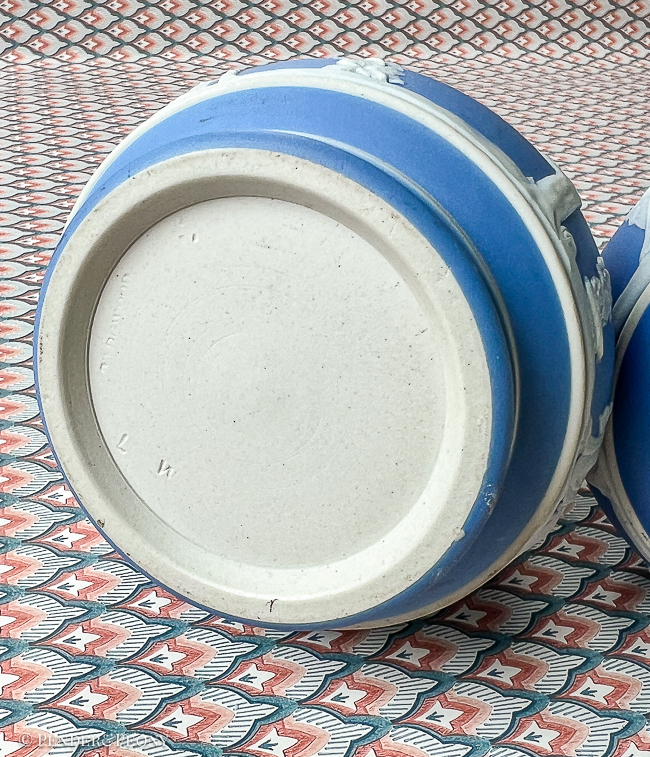 Wedgwood Dip Jasperware Bottles, Blue - Image 10