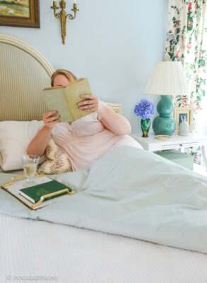 Katherine reading in bed - 2025 Summer Reading List