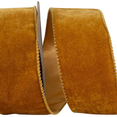 amber velvet ribbon