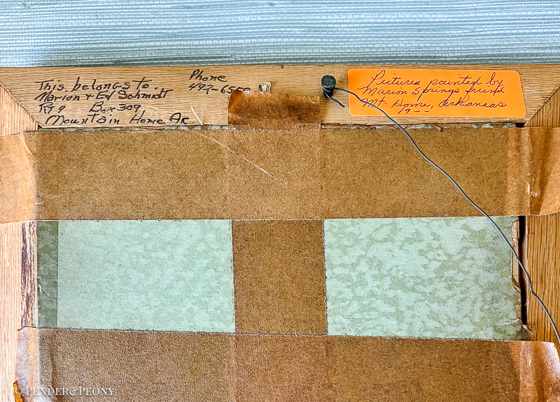 Autumnal Landscape Painting on Board - Image 6