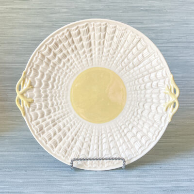 Belleek Tridacna Cake Plate