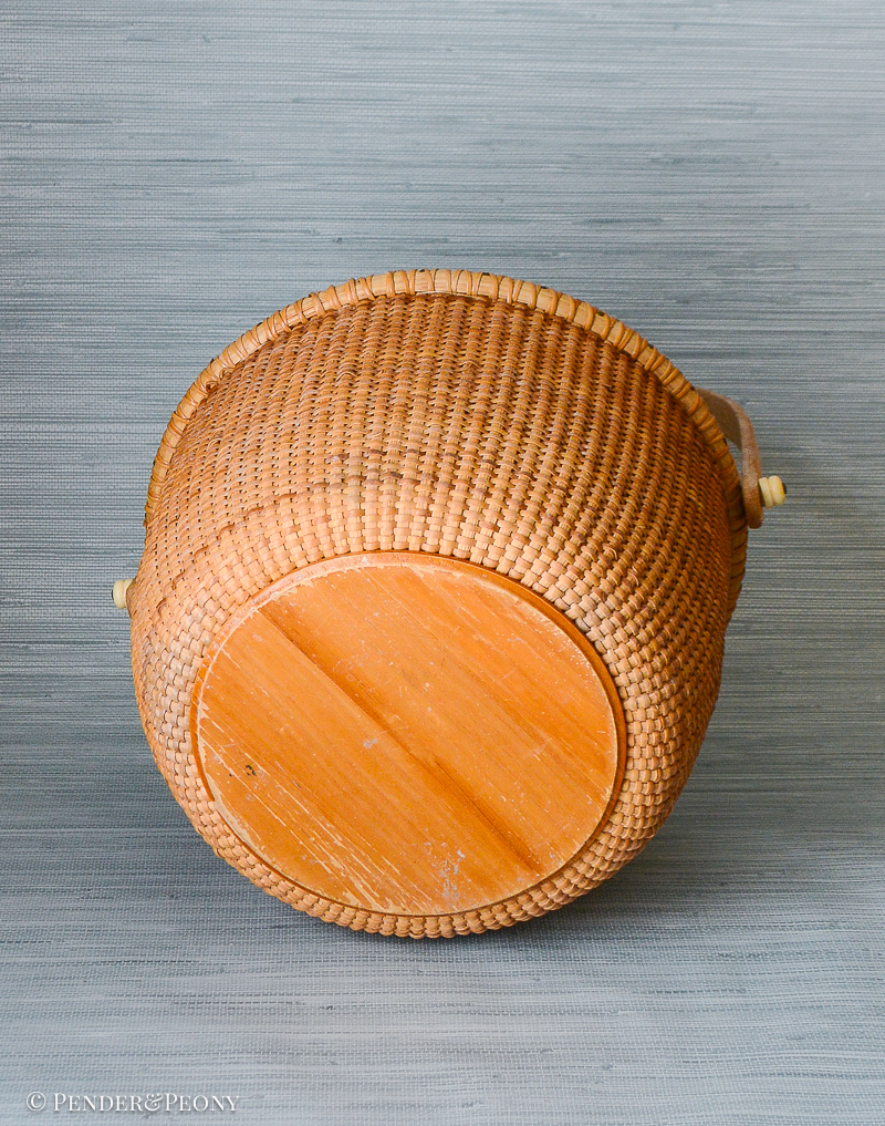 Nantucket Style Lightship Basket - Image 5